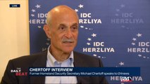 Former Homeland Security Michael Chertoff speaks to i24News