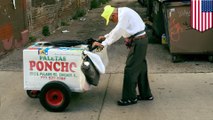 Chicago popsicle cart pusher gets over $150,000 in donations for his retirement - TomoNews