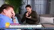 Ross King PUNCHES Gerard Butler during live interview and boasts 'payback is a wonderful thing'