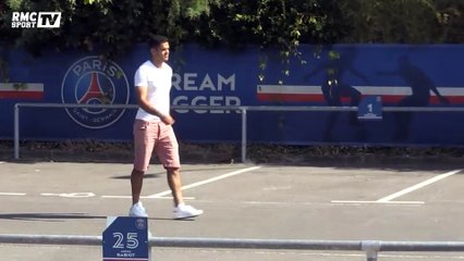 Ben Arfa, seul au Camp des loges
