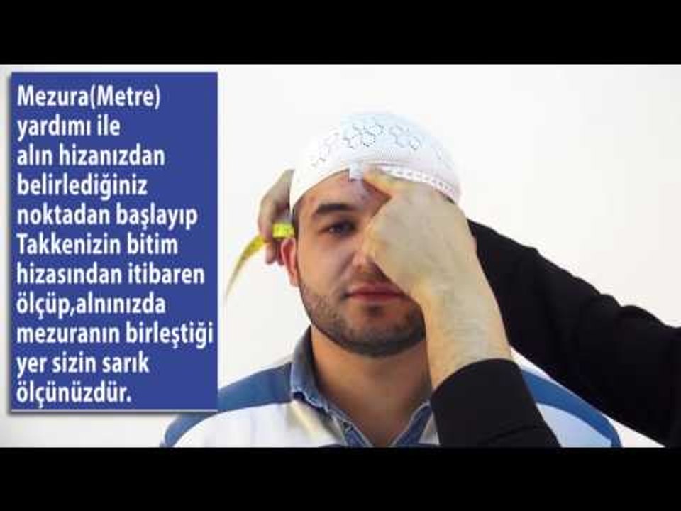 Sarık Ölçüsü Nasıl Alınır www diniurunler com
