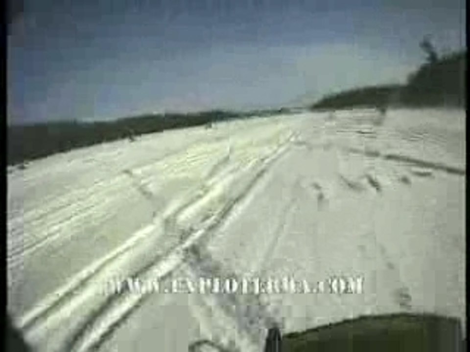 Motoneige au Canada, Québec sur lacs gelés avec Exploterra