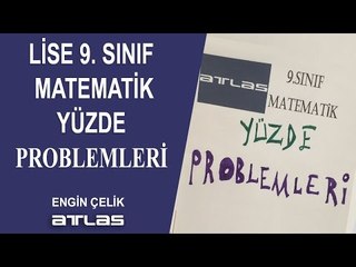 YÜZDE PROBLEMLERİ - 9. SINIF MATEMATİK YGS