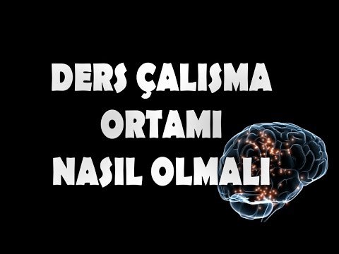 Ders Çalışma Ortamı Nasıl Olmalıdır