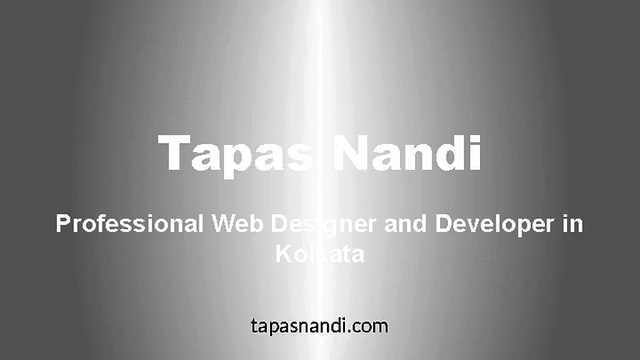 Tapas Nandi - Freelance Web Designer & Developer