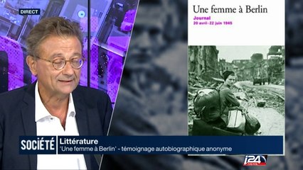 Littérature : "Une femme à Berlin", un témoignage autobiographique anonyme