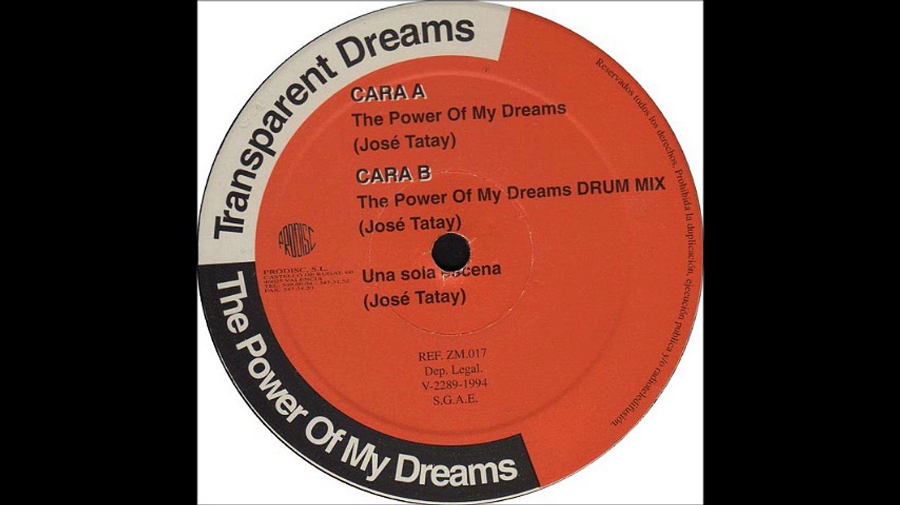 Transparen Dreams - The Power Of My Dreams (A)