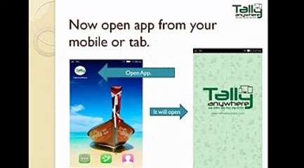 TALLY ANYWHERE MOBILE APP
