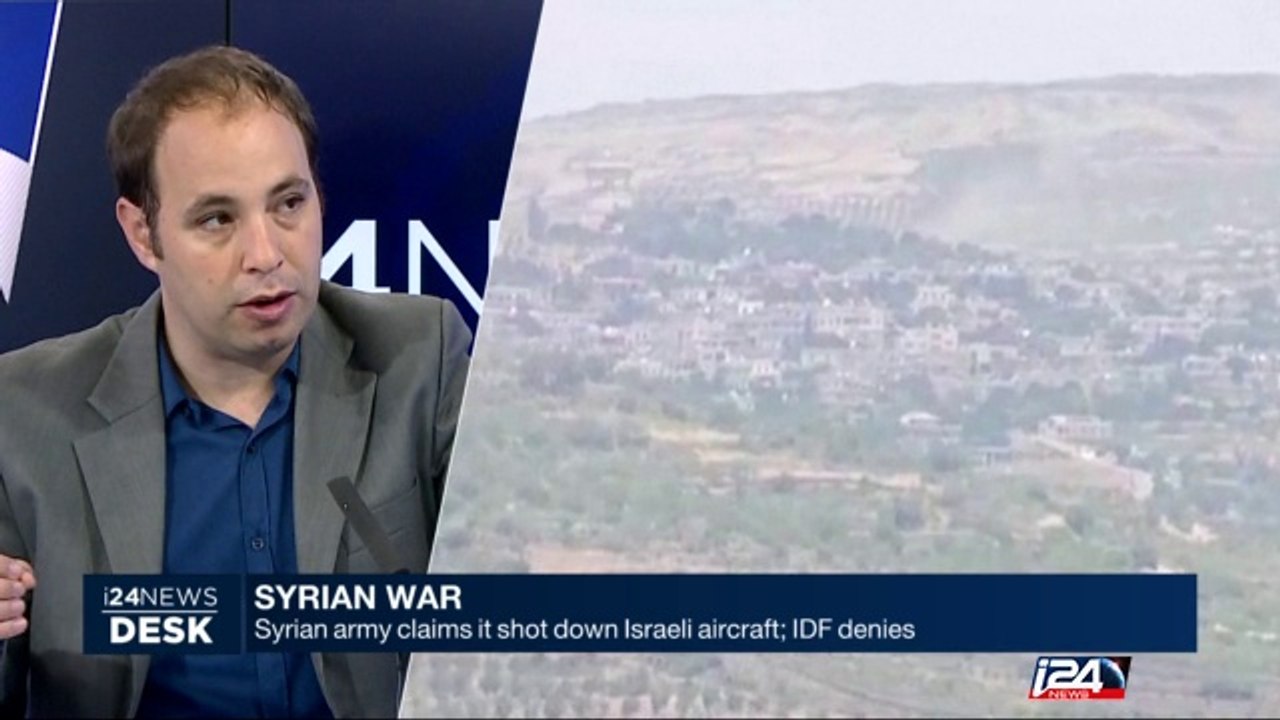 Israel says Syrian army fired missiles at IDF jets, denies aircraft downed