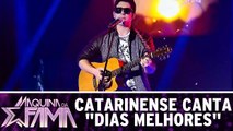 Catarinense canta `Dias Melhores`, do Jota Quest