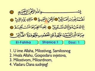 01. El Fatıha 1-7 -  Kur'an-i Kerim