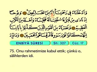 26. Enbiya - Arapça Okunuşlu - Mealli Kur'an-ı Kerim Hatim Seti