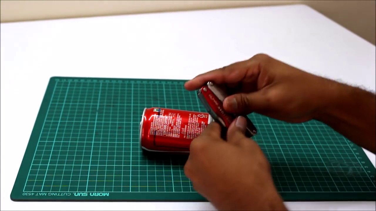 Fabriquez sa machine à pop-corn avec une canette