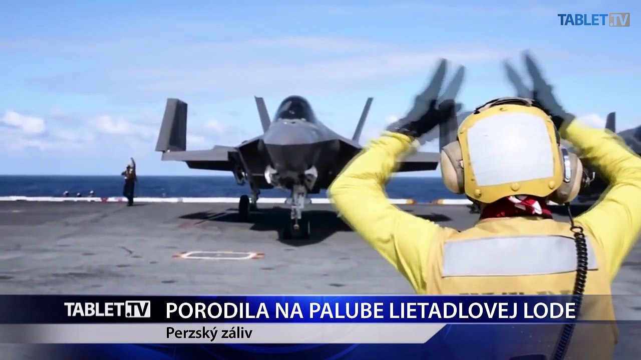 Americká vojačka porodila na palube lietadlovej lode