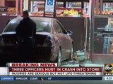 PD: Suspected impaired driver hits 3 officers in Phoenix QuikTrip lot