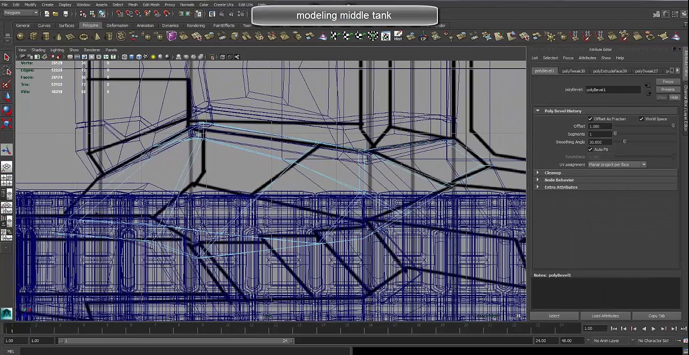 modeling middle tank tutorials 1
