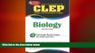 behold  CLEP Biology (REA) - The Best Test Prep for the CLEP Exam (Test Preps)
