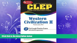 different   CLEP Western Civilization II: Test Preparation