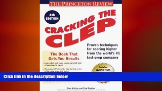 complete  Cracking the CLEP, 4th Edition (College Test Preparation)