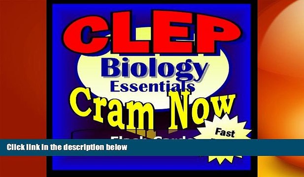 complete CLEP Prep Test BIOLOGY Flash Cards CRAM NOW! CLEP Exam Review Book Study Guide (CLEP