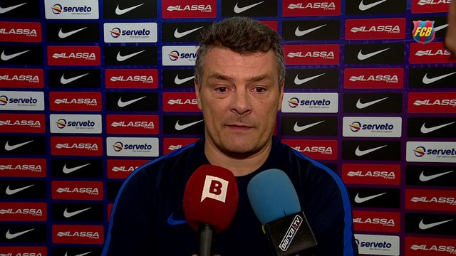 FCB Hándbol: Xavi Pascual previa Guadalajara-FCB Lassa [ESP]