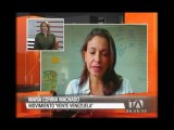 Entrevista a María Corina Machado, sobre la crisis en Venezuela