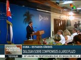 EE.UU. y Cuba revisan temas bilaterales comerciales