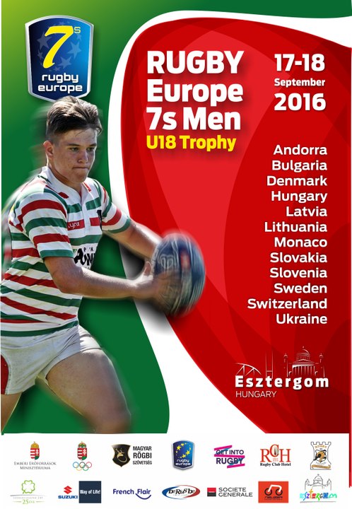 RUGBY EUROPE MEN'S U18 SEVENS TROPHY 2016 - ESZTERGOM DAY 2