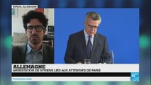 Arrestation de Syriens liés aux attentats de Paris en Allemagne