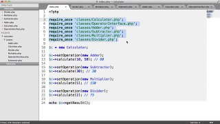 PHP Object Oriented Programming (OOP)׃ Autoloading (13⁄13)