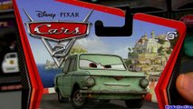 Cars 2 Petrov Trunkov #18 Diecast Disney Pixar figure toy review by Blucollection