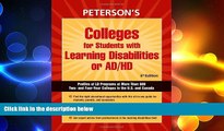 behold  Colleges for Students with Learning Disabilities or AD/HD