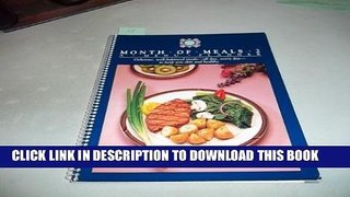 [PDF] Month of Meals 2: A Menu Planner Popular Online
