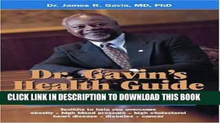 Collection Book Dr. Gavin s Health Guide for African Americans:  How to Keep Yourself and Your