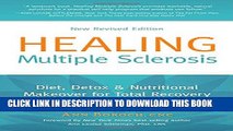 New Book Healing Multiple Sclerosis: Diet, Detox   Nutritional Makeover for Total Recovery, New