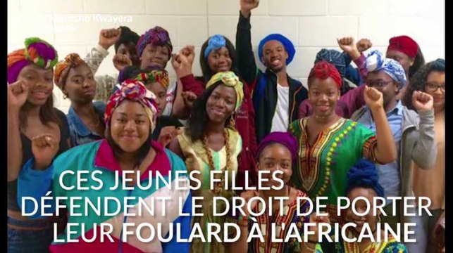 Ces jeunes filles se battent pour garder leurs foulards à l'africaine dans leur lycée aux États-Unis
