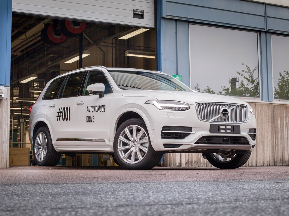 Découvrez le Volvo XC90 autonome du programme Drive Me