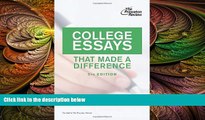 behold  College Essays That Made a Difference, 5th Edition (College Admissions Guides)