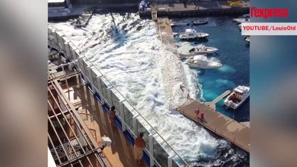 Italie: un paquebot détruit complètement une petite marina