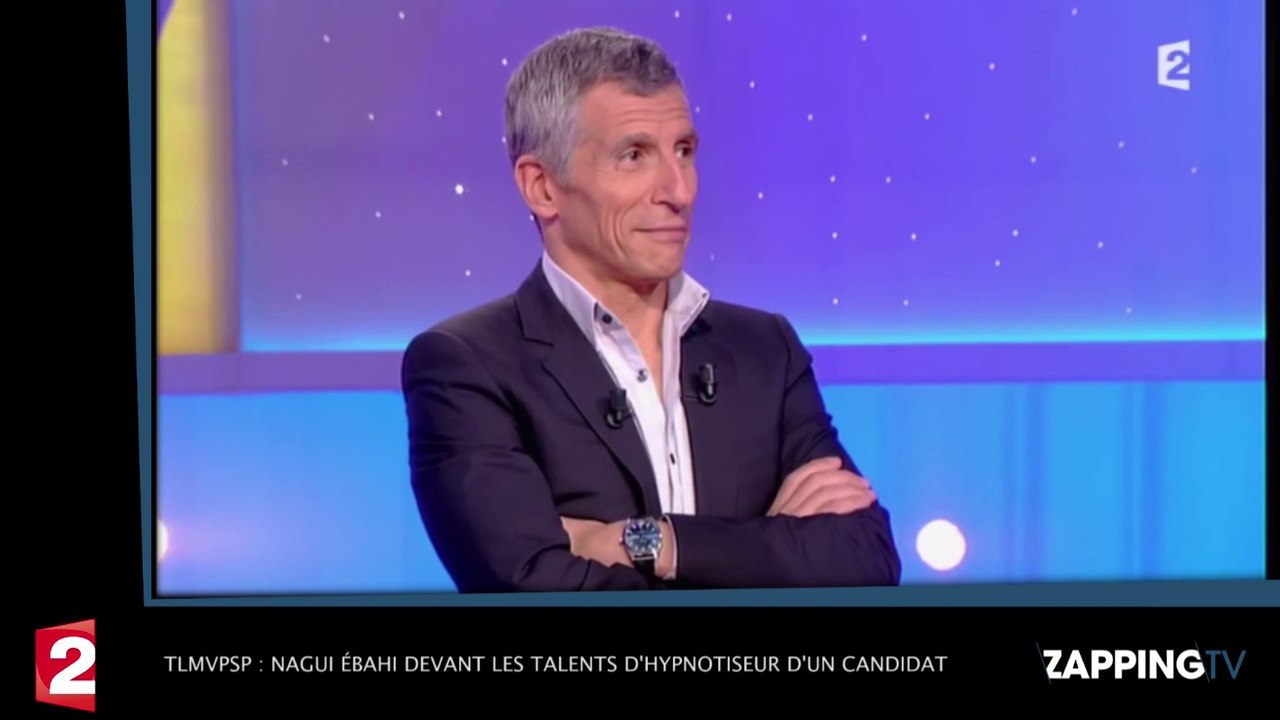 TLMVPSP : Nagui ébahi devant les talents d'hypnotiseur d'un candidat