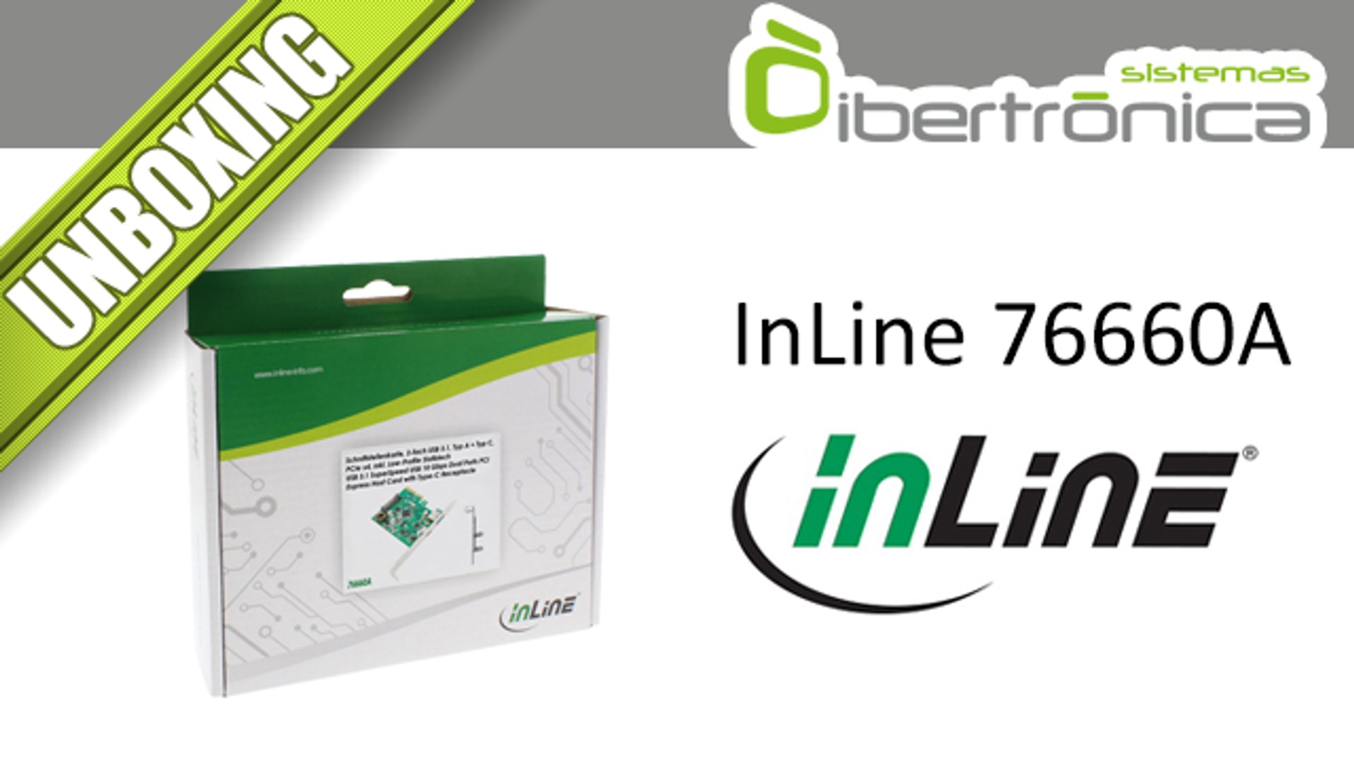 InLine 76660A - Unboxing
