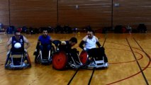 Jeux paralympiques de Rio : l'équipe de France de rugby fauteuil entre en scène