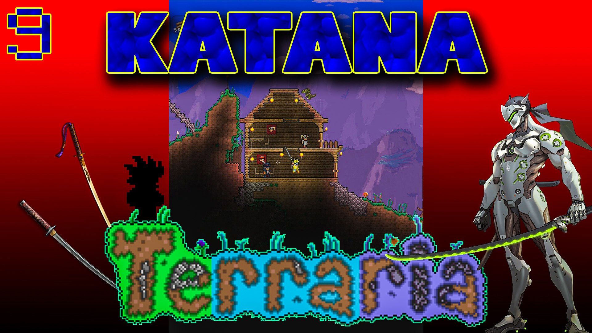 ⁣PS4 Terraria - Katana [Ep.9]