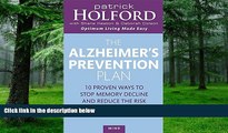Big Deals  The Alzheimer s Prevention Plan  Free Full Read Most Wanted