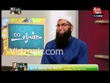 Hazraat anchors ask double meaning questions to Junaid Jamshed -- Watch How Junaid Jamshed responds