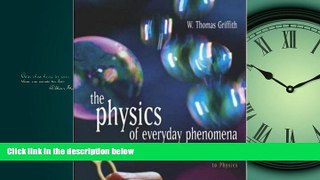 Enjoyed Read Physics of Everyday Phenomena with Online Learning Center Passcode Card