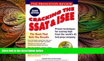 behold  Cracking the SSAT/ISEE, 2000 Edition