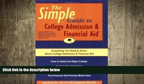behold  The Simple Guide to College Admission   Financial Aid