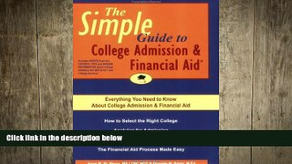 behold  The Simple Guide to College Admission   Financial Aid