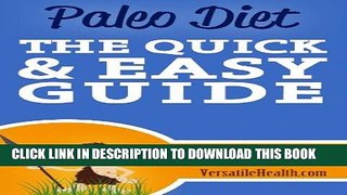 New Book Paleo Diet: The Quick   Easy Guide